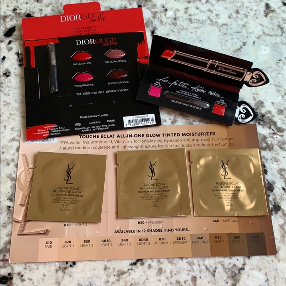 SOLD****Dior, YSL & Guerlain beauty bundle